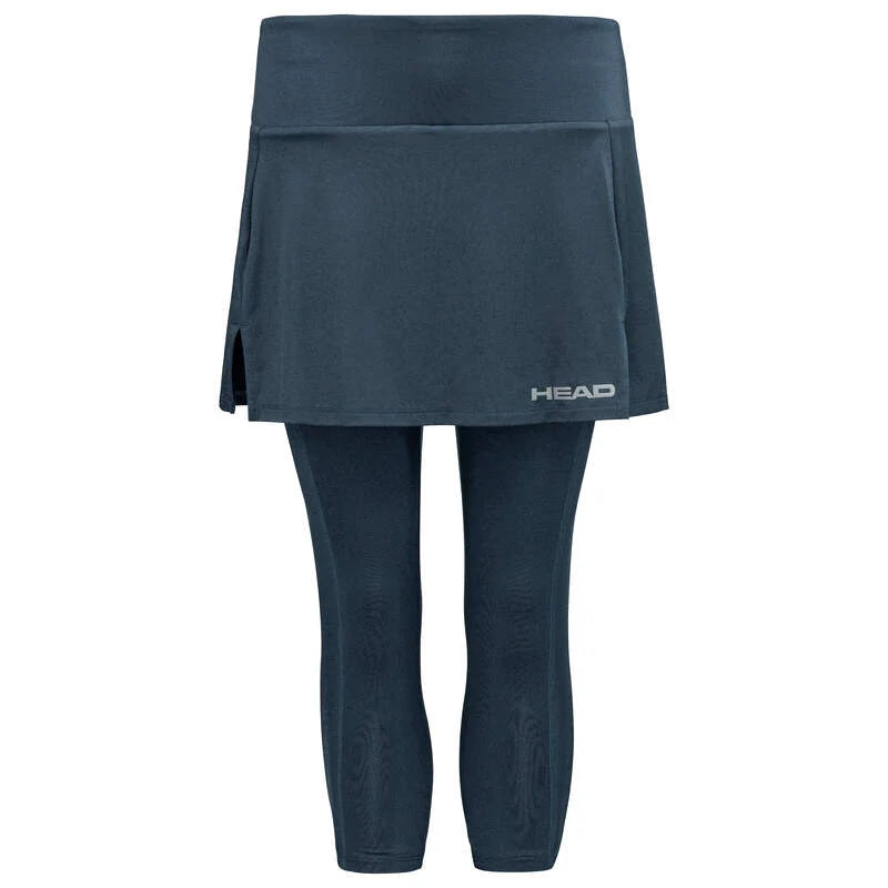 CLUB 3/4 TIGHTS SKORT NAVY WOMAN
