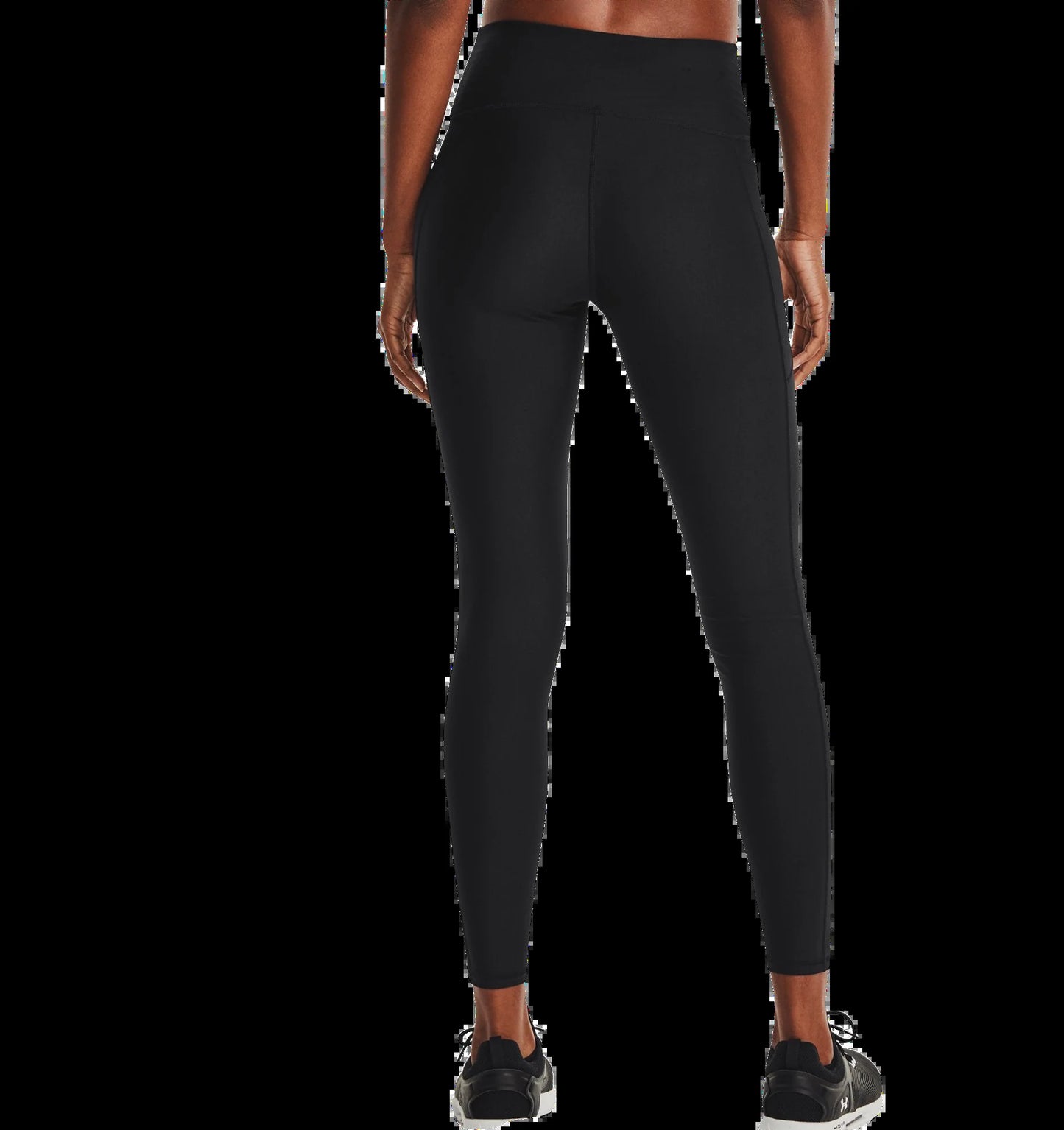 HEATGEAR® NO-SLIP WAISTBAND FULL-LENGTH LEGGINGS BLACK WOMAN