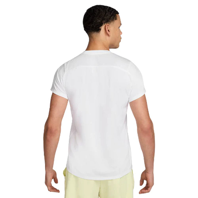 COURT VICTORY DRI-FIT TENNIS TOP WHITE MAN