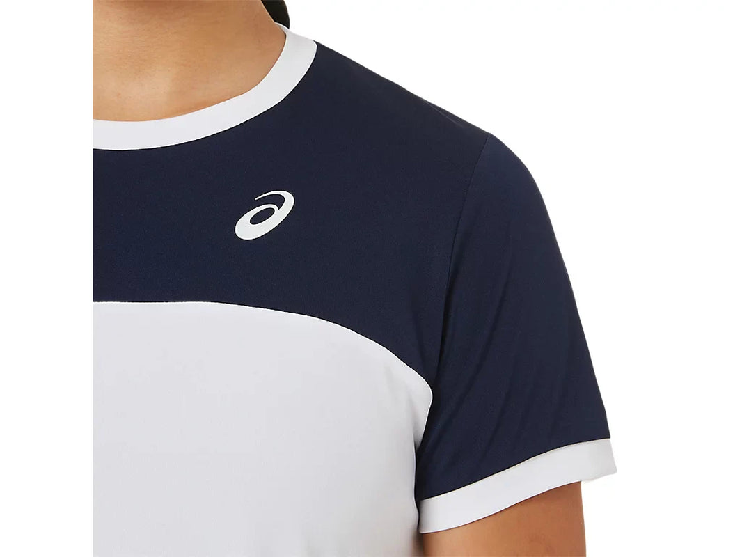TENNIS SS TOP BRILLIANT WHITE/MIDNIGHT GOOD GIRL