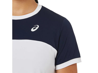 TENNIS SS TOP BRILLIANT WHITE/MIDNIGHT GOOD GIRL