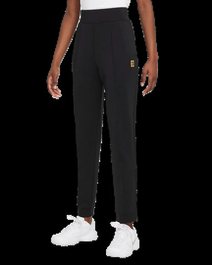 COURT DRI-FIT KNIT TENNIS PANTS BLACK WOMAN