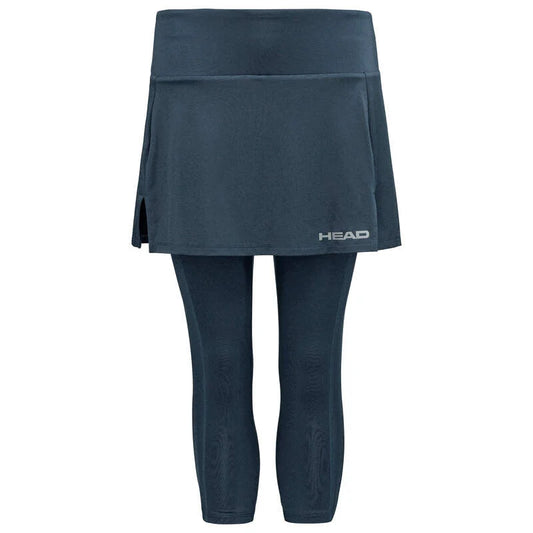 CLUB 3/4 TIGHTS SKORT NAVY WOMAN