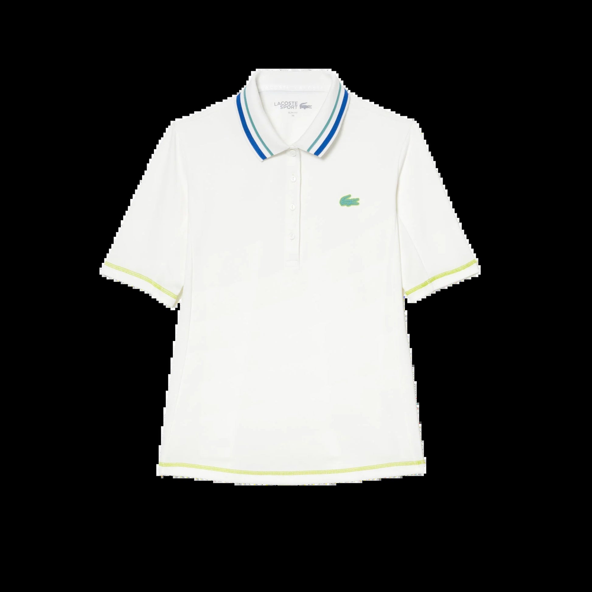 TENNIS ULTRA DRI PIQUE POLO CREAM WOMAN