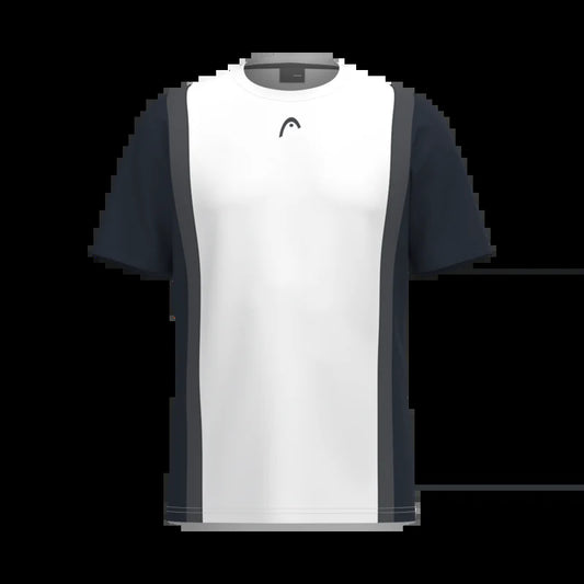 CLUB 25 TECH T-SHIRT NAVY/WHITE MAN