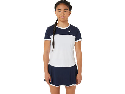 TENNIS SS TOP BRILLIANT WHITE/MIDNIGHT GOOD GIRL