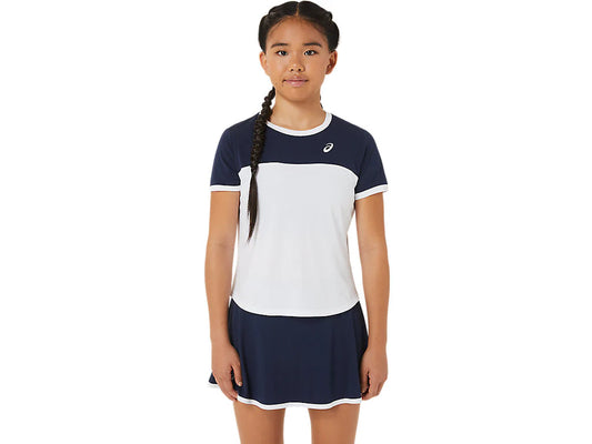 TENNIS SS TOP BRILLIANT WHITE/MIDNIGHT GOOD GIRL