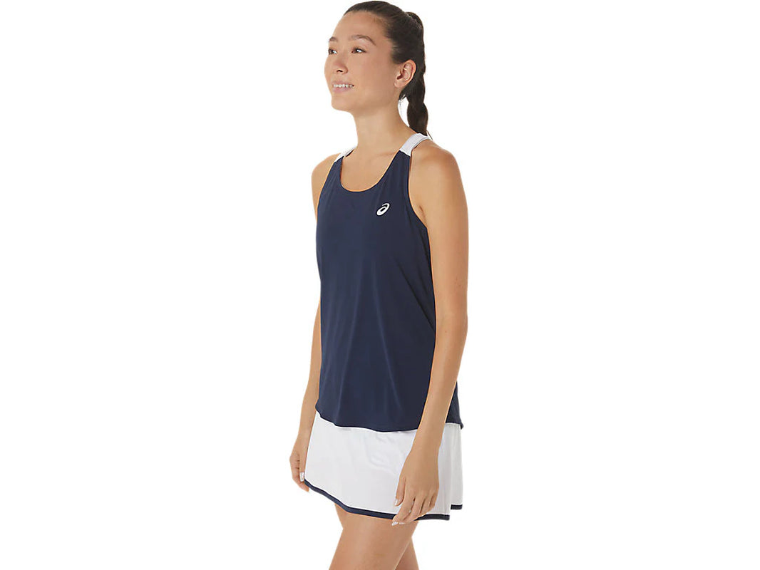 COURT TANK WHITE/MIDNIGHT WOMAN