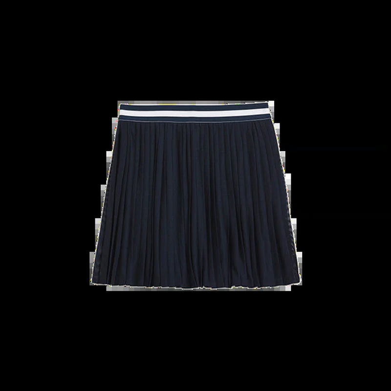 TEAM PLEATED SKIRT NAVY WOMAN