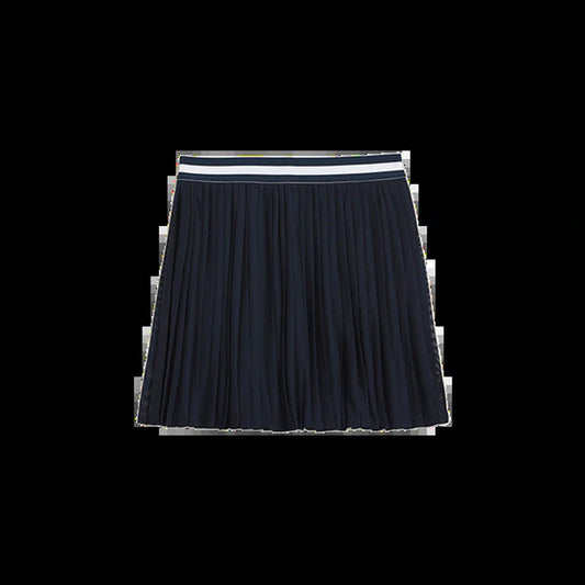 TEAM PLEATED SKIRT NAVY WOMAN