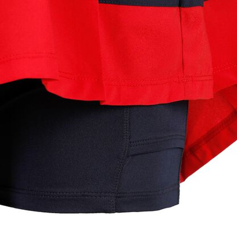 SKORT SABINE NAVY/RED GIRL