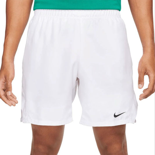 COURT DRI-FIT VICTORY 7" TENNIS SHORTS WHITE MAN