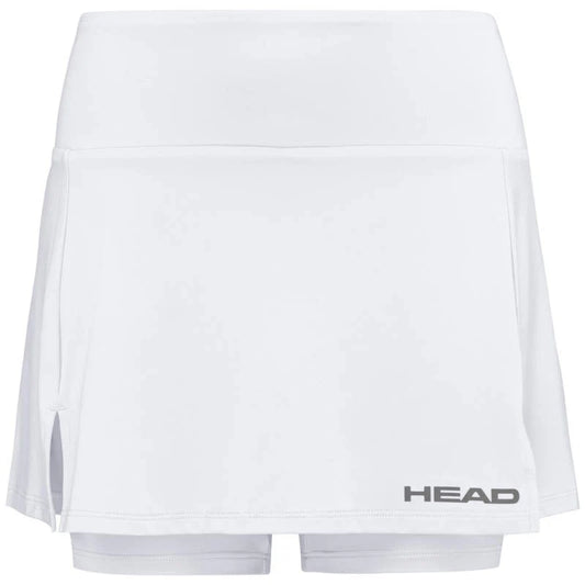 CLUB BASIC SKORT WHITE GIRL